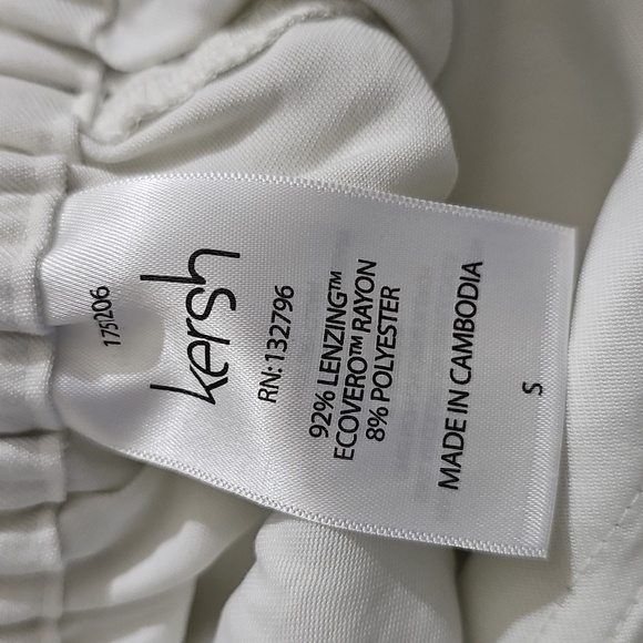 Kersh Women White adjustable Waist Short Size S Waist 15 - Picture 6 of 6